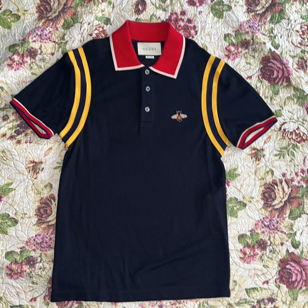 BRAND NEW AUTHENTIC COTTON PIQUE POLO WITH WEB COLLAR